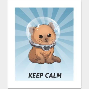 Keep Calm Kitty Posters and Art